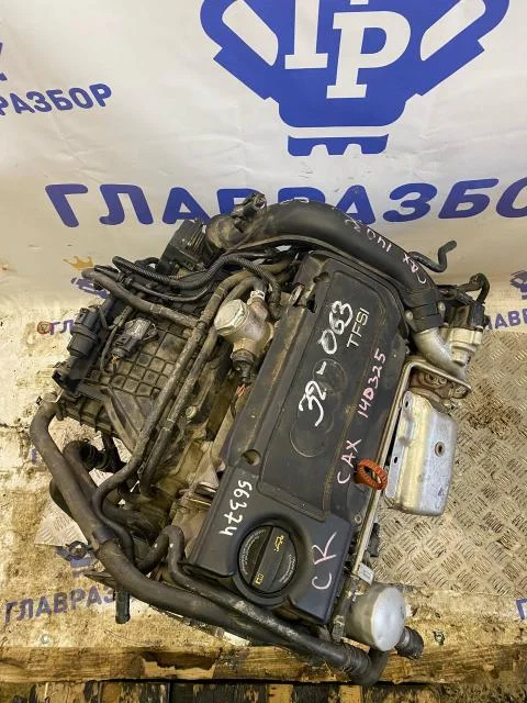 Двигатель VW Passat B7 1.4T CAX (В СБОРЕ) б/у - миниатюра 2