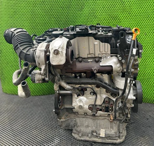 Двигатель Hyundai Santa Fe 2012--2018 (В СБОРЕ 2,2л. 16v D4HB JU908346 ЕВРО 6) б/у - миниатюра 2