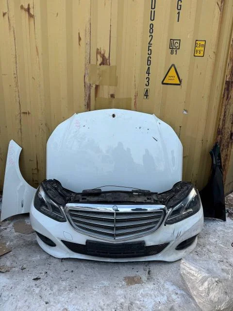 Ноускат Mercedes W212 E-Klasse 2009-2016 (ПОСЛЕ 2012 ГОДА С КАПОТОМ И КРЫЛЬЯМИ) б/у - изображение 1