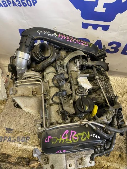 Двигатель Skoda Octavia (A7) 2013-2020 (1.4 CZD) б/у - миниатюра 2