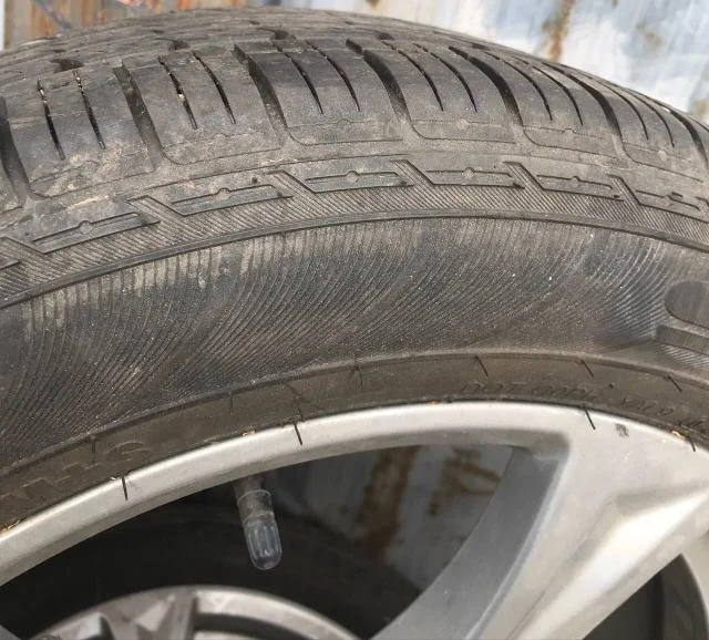 Шина R18 235/55 Kumho Solus KL21 100H M+S (диск--18X71/2J, Haval H2 2021) б/у - миниатюра 3