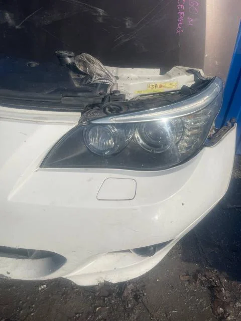 Ноускат BMW E60 2003-2009 (M-TECHNIC в сборе с капотом и крыльями) б/у - миниатюра 6