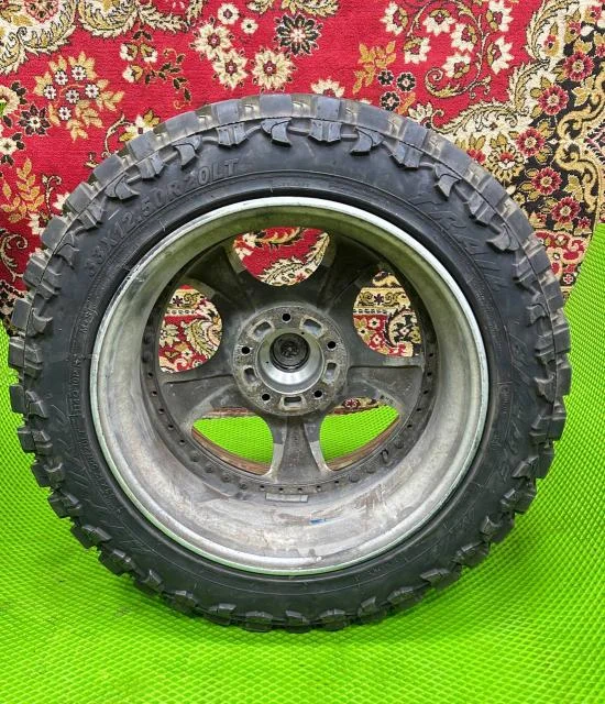 Диск колесный R20 Work (В СБОРЕ С ШИНОЙ КОМПЛЕКТ 33x12.5R20 Atturo Trail Blade M/T) б/у - миниатюра 2