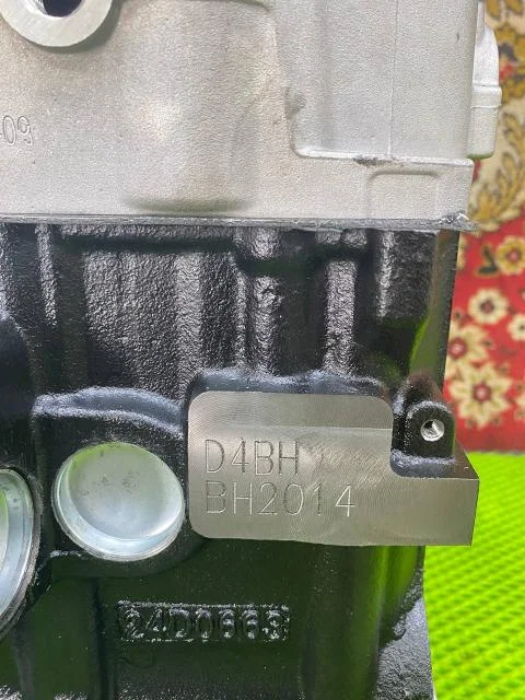 Двигатель Hyundai Porter 2.5D D4BH НОВЫЙ - миниатюра 4