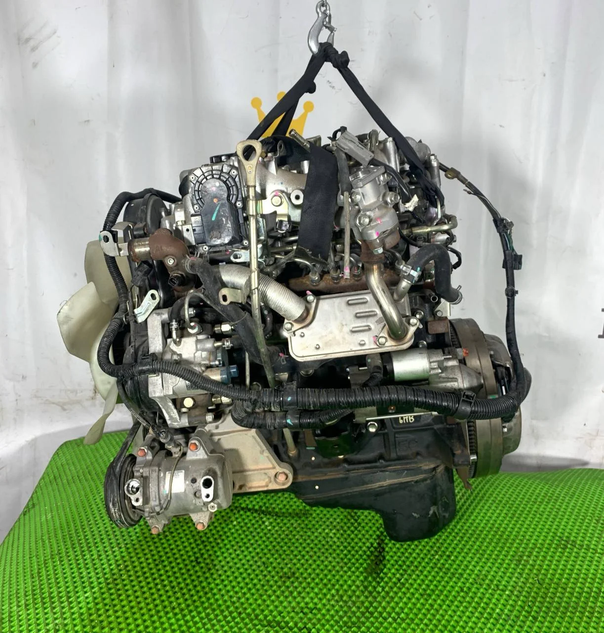 Двигатель 4D56 136л.с Mitsubishi Pajero Sport 2008- (4D56 UBF8537 В СБОРЕ) б/у - изображение 1