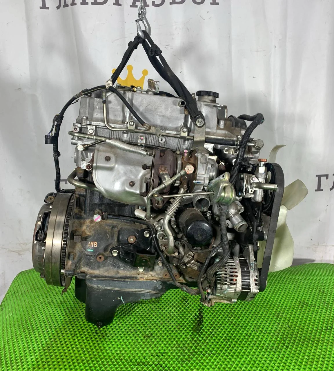 Двигатель 4D56 136л.с Mitsubishi Pajero Sport 2008- (4D56 UBF8537 В СБОРЕ) б/у - миниатюра 3