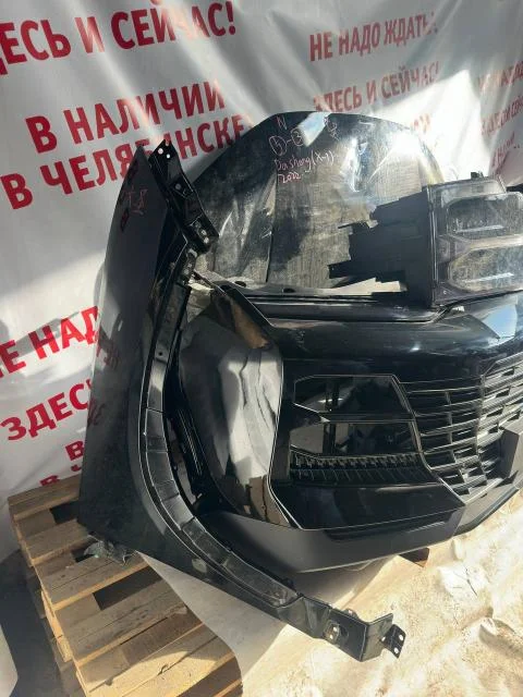 Ноускат Jetour Dashing (X-1) 2022> (ЧЕРНЫЙ С КАПОТОМ И КРЫЛЬЯМИ) б/у - миниатюра 2
