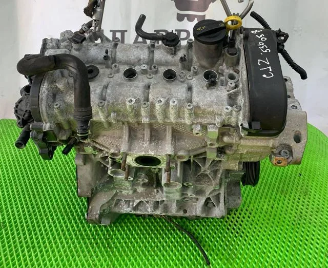 Двигатель Volkswagen Golf VII 2012-2020 (CJZ 1.2Л 04E100035C БЕЗ НАВЕСНОГО) б/у - миниатюра 3