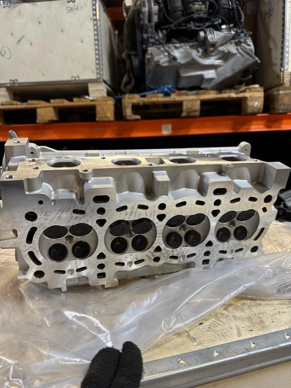 Головка блока Ford EcoSport 2012-2023 (1.6 16V IQJB SIDA PNDA НОВАЯ) - миниатюра 3