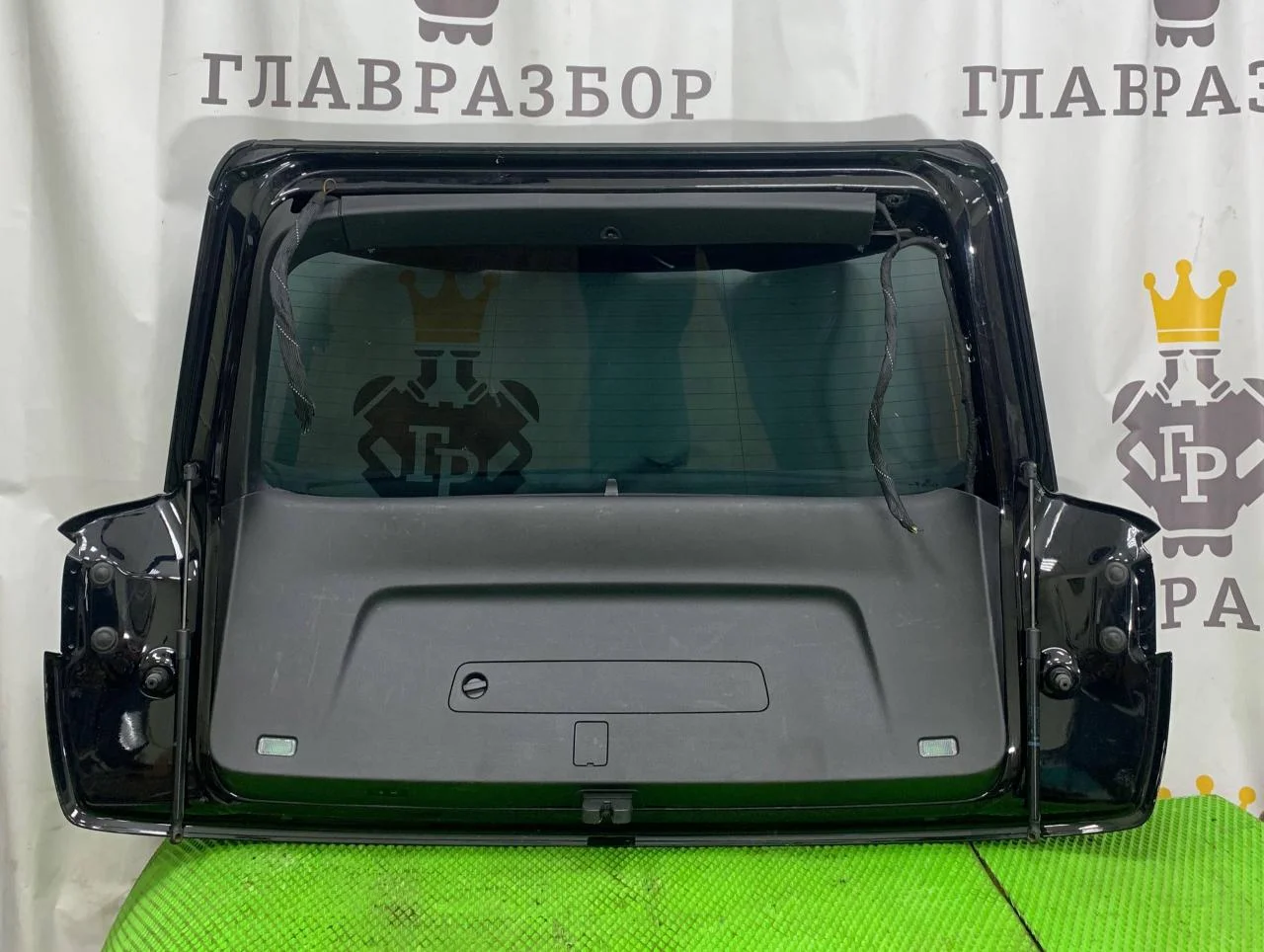 Дверь багажника Audi Q7 [4M] 2015- (ЧЕРНАЯ) б/у - миниатюра 2