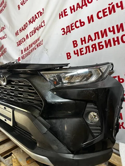 Ноускат Toyota RAV 4 2019> (ЧЕРНЫЙ) б/у - миниатюра 3