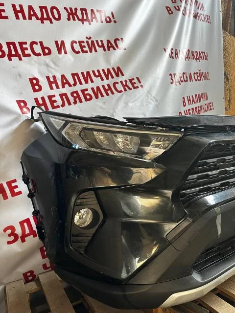 Ноускат Toyota RAV 4 2019> (ЧЕРНЫЙ) б/у - миниатюра 4