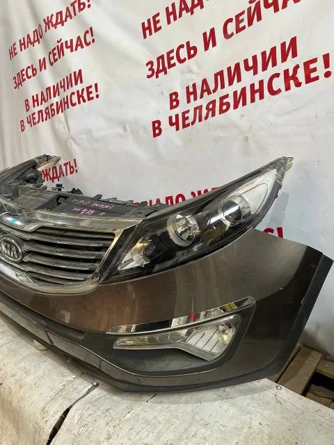 Ноускат KIA Sportage 3 2010- (КОРИЧНЕВЫЙ) б/у - миниатюра 4