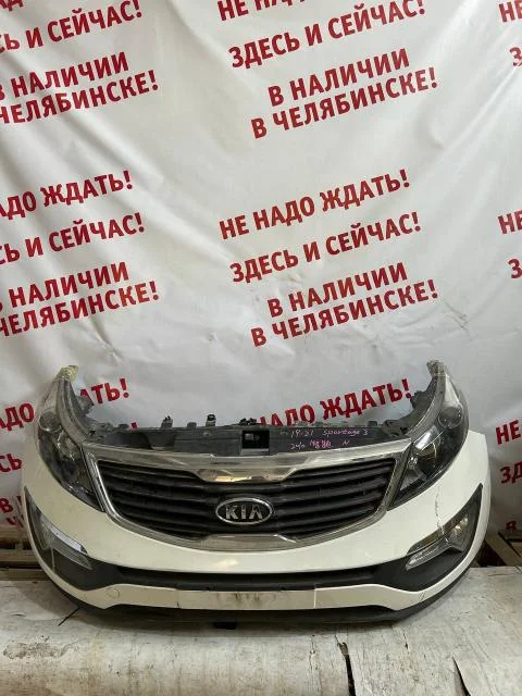 Ноускат KIA Sportage 3 2010- (БЕЛЫЙ) б/у - изображение 1