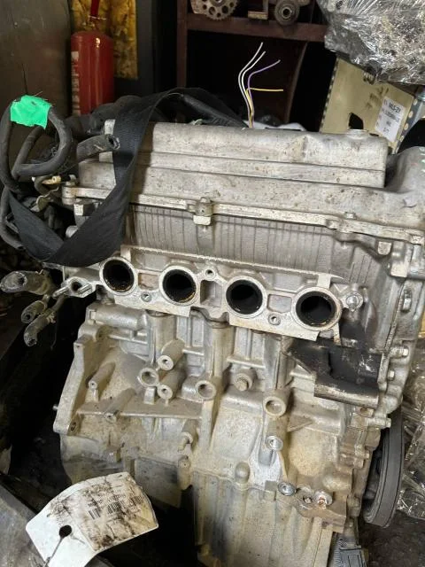 Двигатель Toyota Corolla 120 (1.5 1NZ ЭЛ,ДРОСЕЛЬ ПОД ЕГР В СБОРЕ) б/у - миниатюра 2