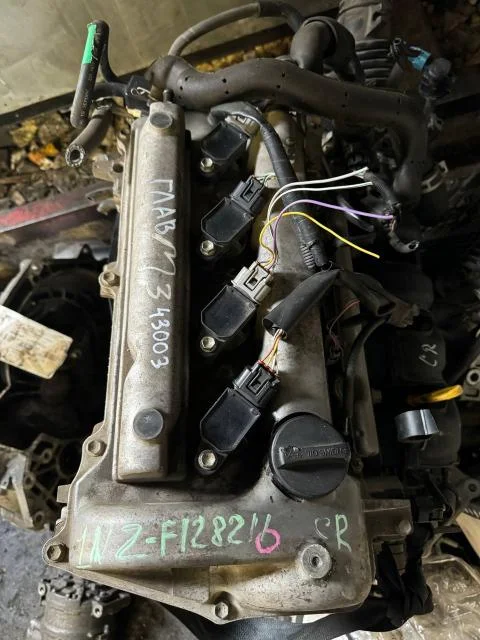 Двигатель Toyota Corolla 120 (1.5 1NZ ЭЛ,ДРОСЕЛЬ ПОД ЕГР В СБОРЕ) б/у - миниатюра 3