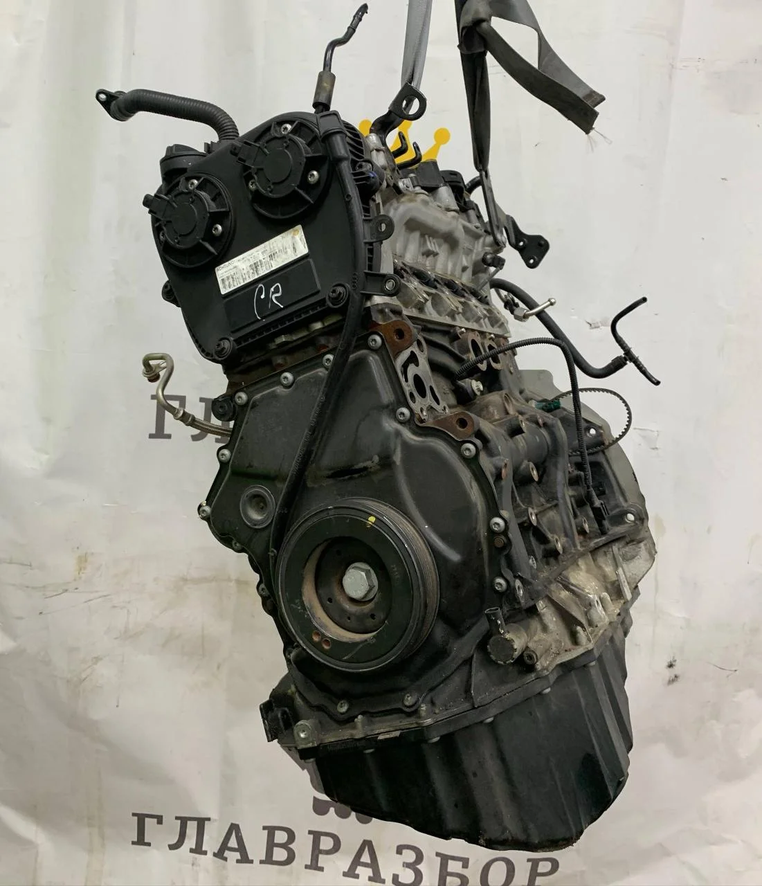 Двигатель Audi Q5 2009- CNC ( CNCD CNCE БЕЗ НАВЕСНОГО) б/у - миниатюра 2