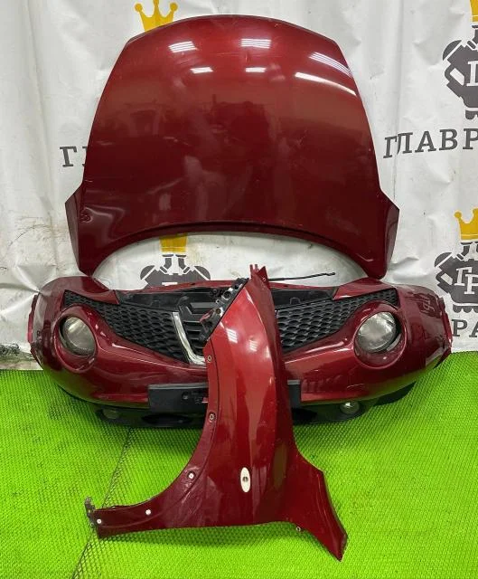 Ноускат Nissan Juke F15 2011> (ДО 05/2014 ГОДА С КАПОТОМ И КРЫЛЬЯМИ) б/у - изображение 1