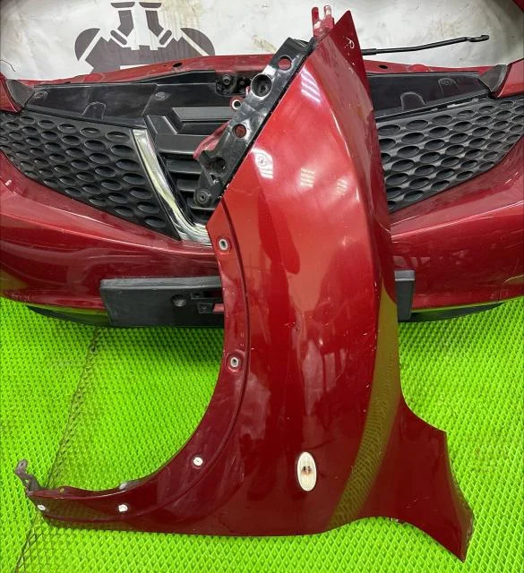 Ноускат Nissan Juke F15 2011> (ДО 05/2014 ГОДА С КАПОТОМ И КРЫЛЬЯМИ) б/у - миниатюра 3