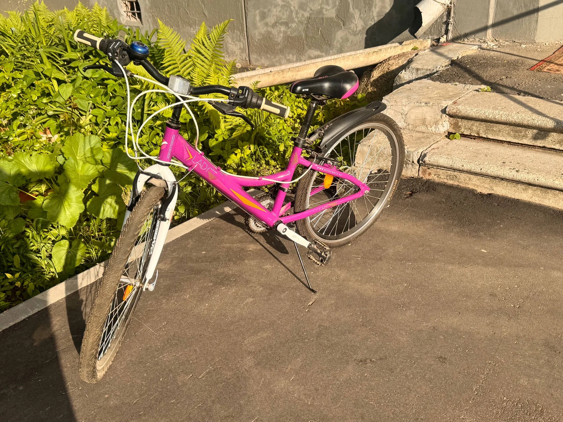 Велосипед Novatrack Lady Alloy series girlish 24 - миниатюра 2