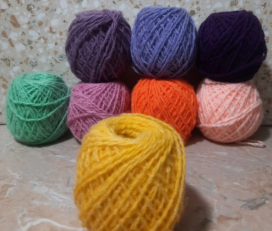 Пряжа для вязания акрил в ассортименте - миниатюра 9