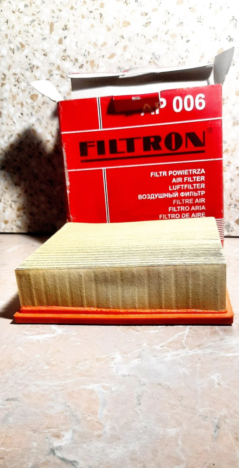 Фильтр воздушный FILTRON АР006 - миниатюра 2
