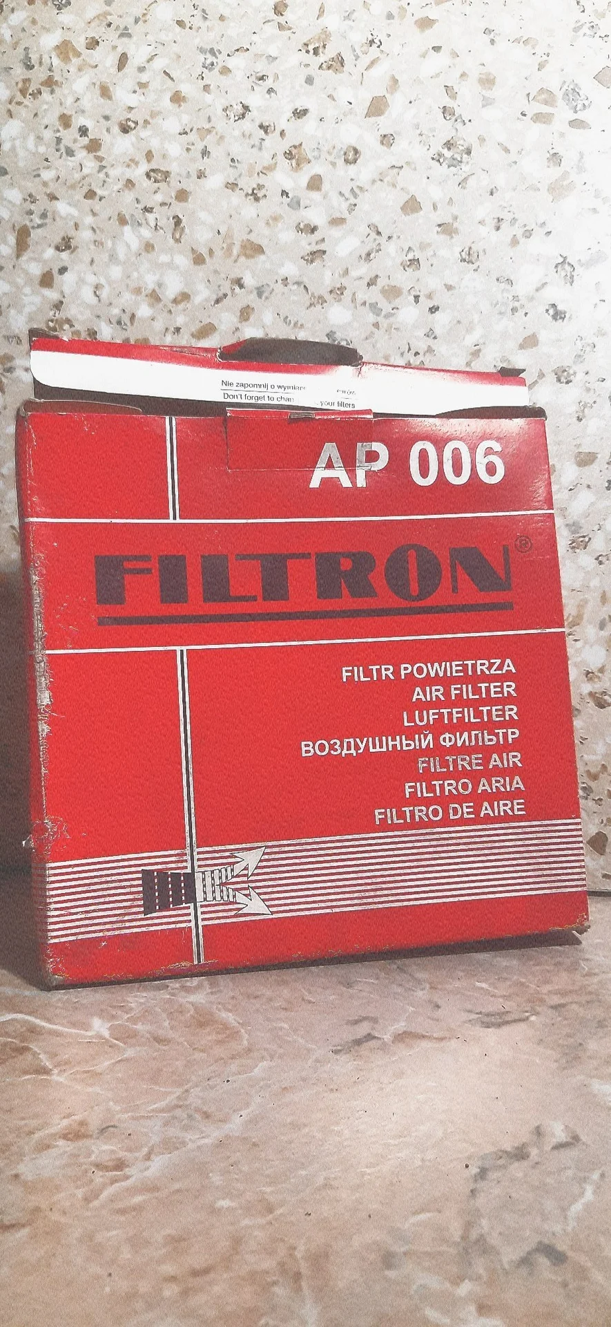 Фильтр воздушный FILTRON АР006 - миниатюра 4