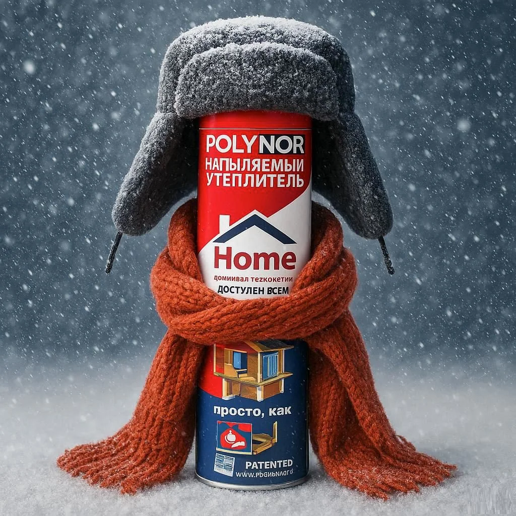 Утеплитель напыляемый Polynor Home - изображение 1