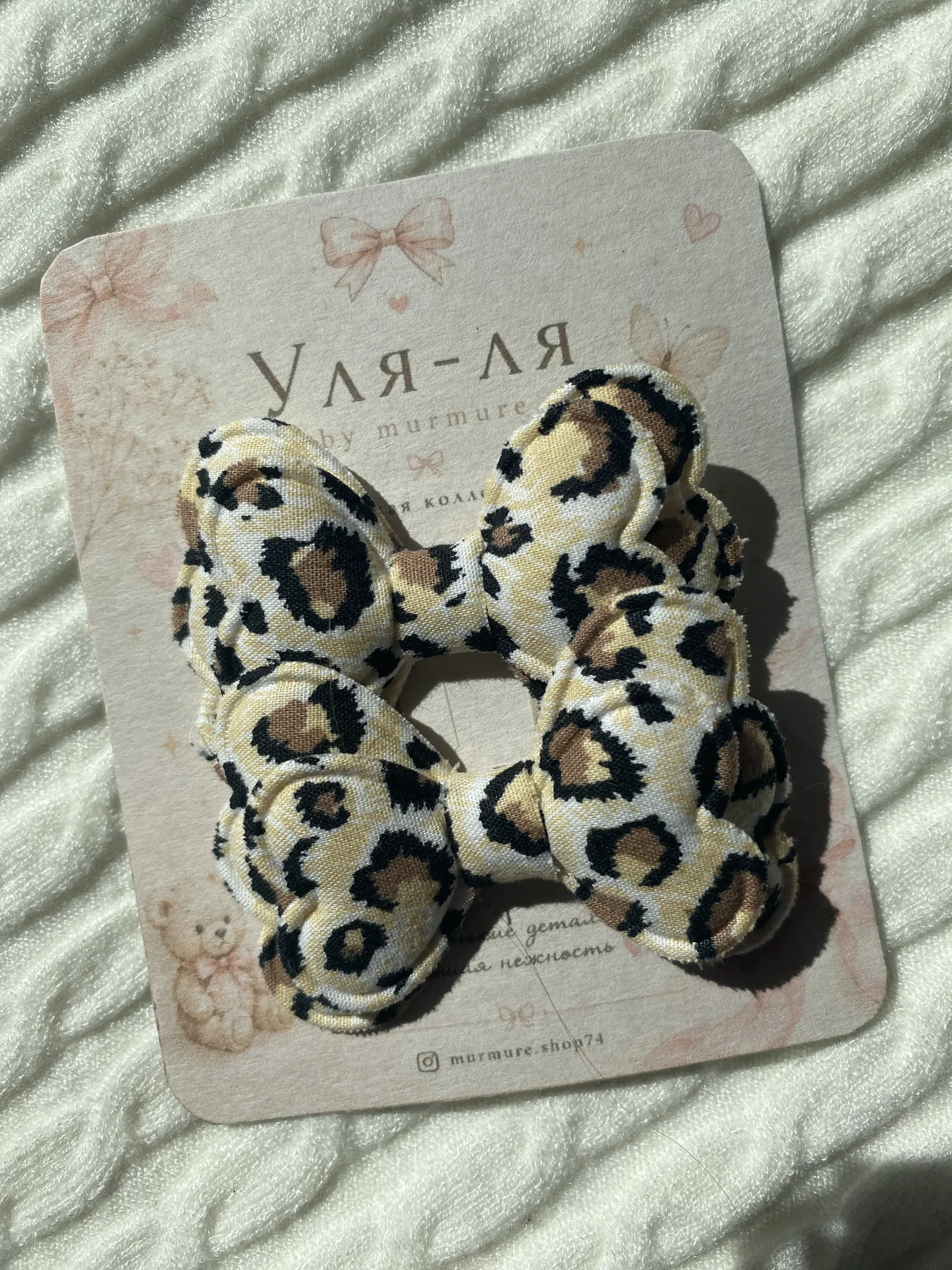 Заколки бантики - миниатюра 5