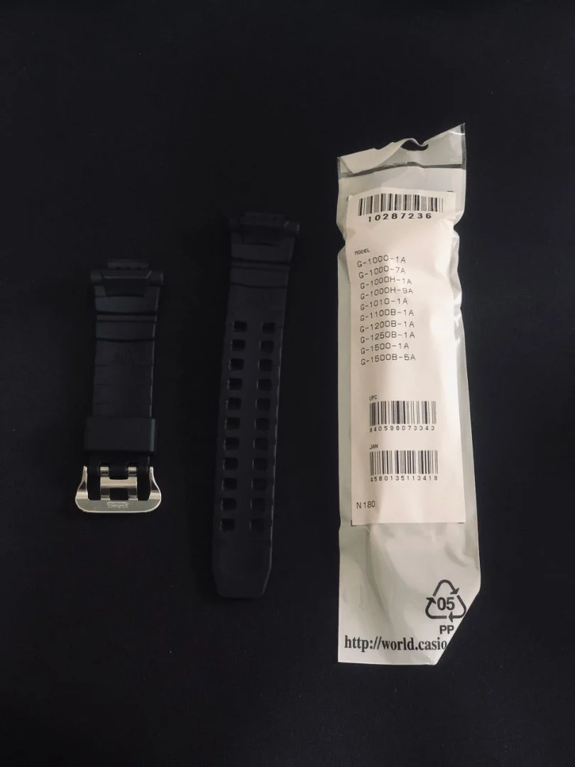 Оригинальные ремешки Casio G10001A GW2500 - миниатюра 3