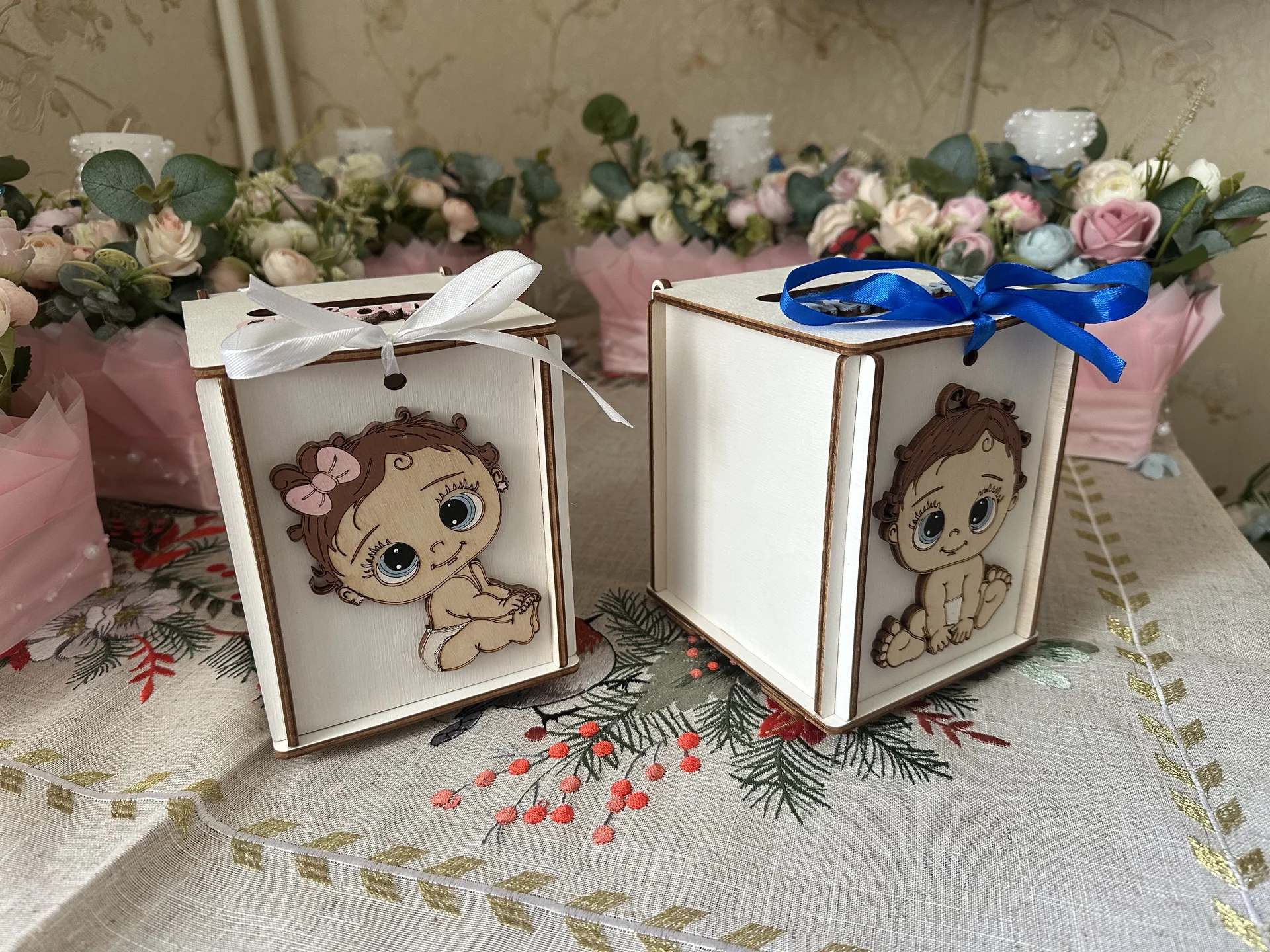 Семейный банк на свадьбу домик декор - миниатюра 4