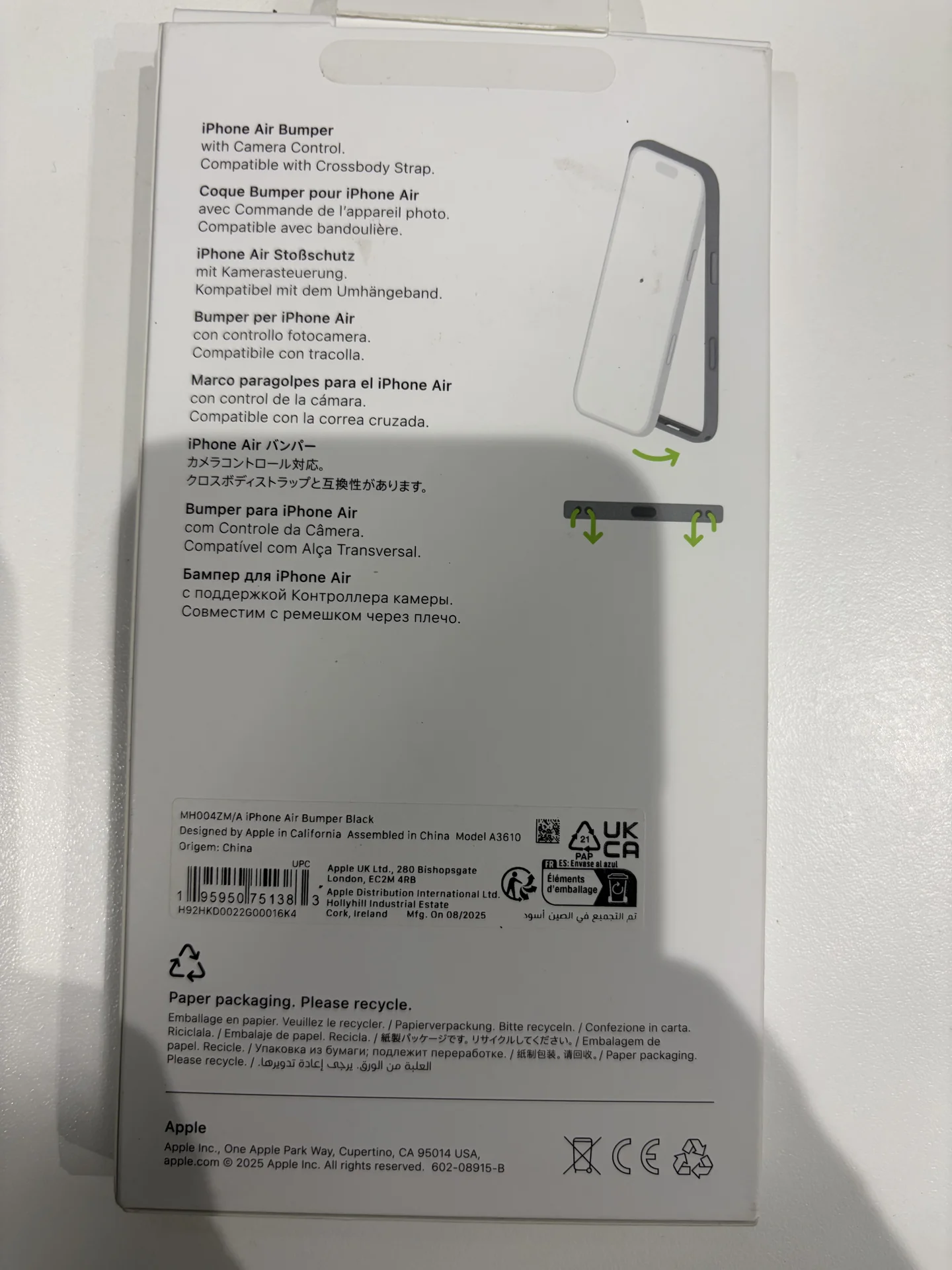 Бампер Iphone Air - миниатюра 2