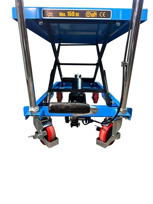 Стол подъемный передвижной 150 кг 210-720 мм (700х450 мм) TOR PT150 - миниатюра 5