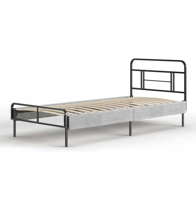 Кровати MEZA PLUS 90х200 см черные - миниатюра 2