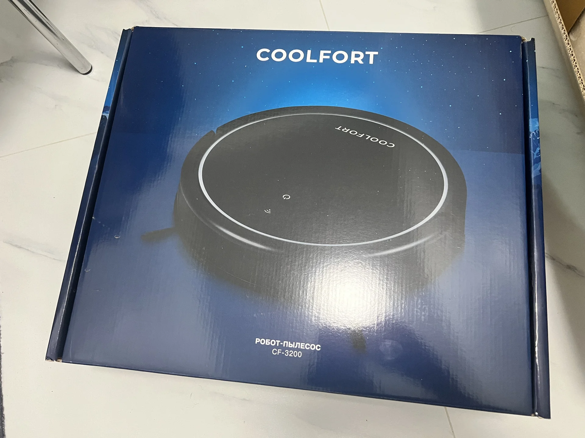 coolfort cf 3200 робот пылесос - миниатюра 3
