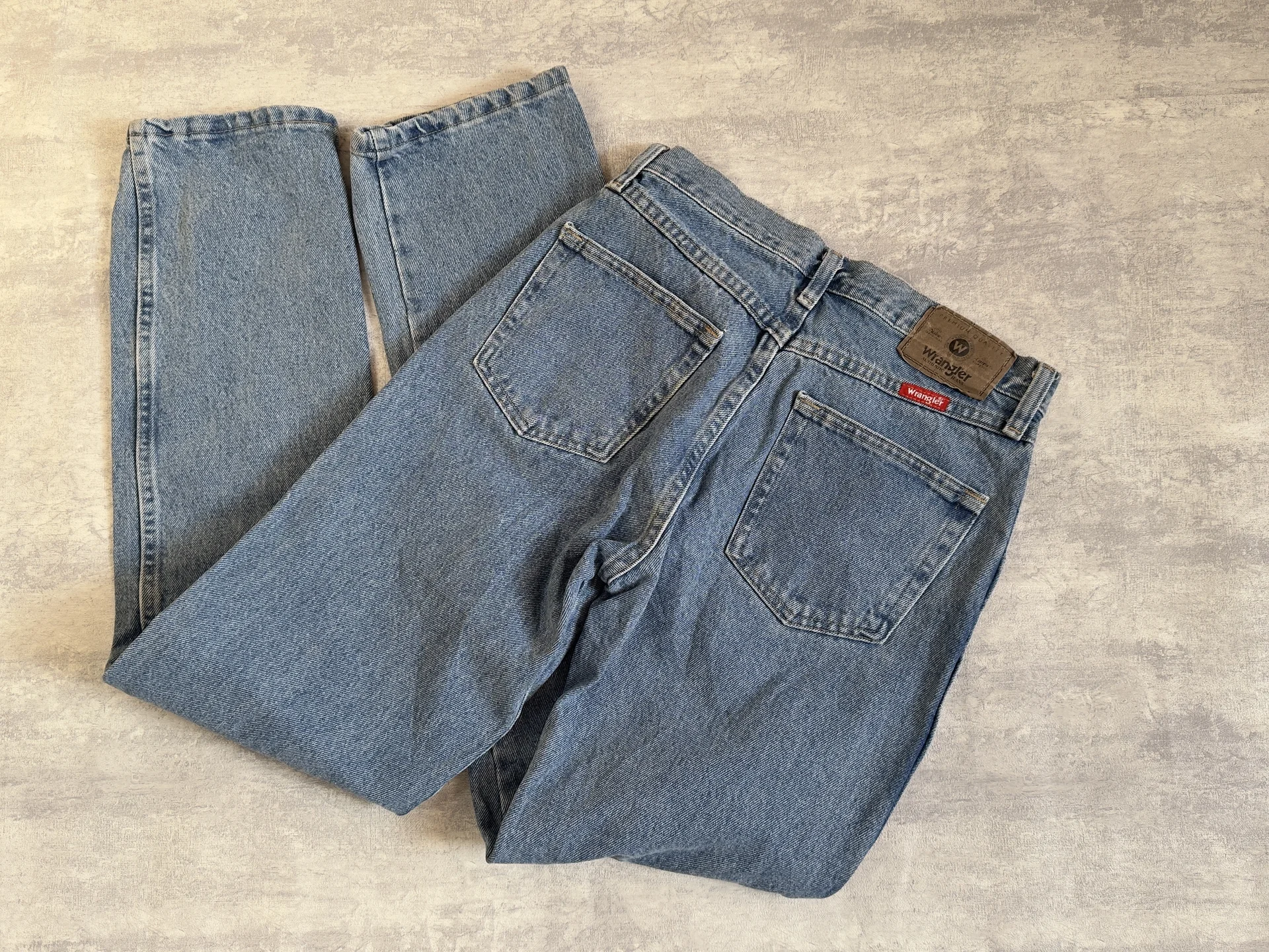 Джинсы винтаж Wrangler Regular Fit 29x32 - миниатюра 2