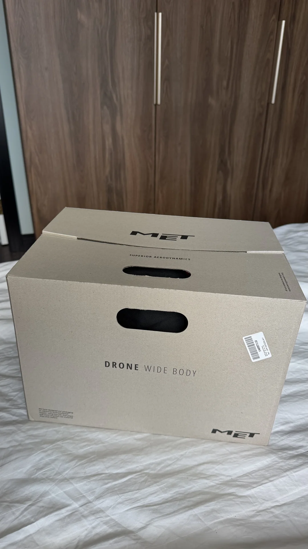 Шлем для триатлона MET Drone Wide Body II, L - миниатюра 7
