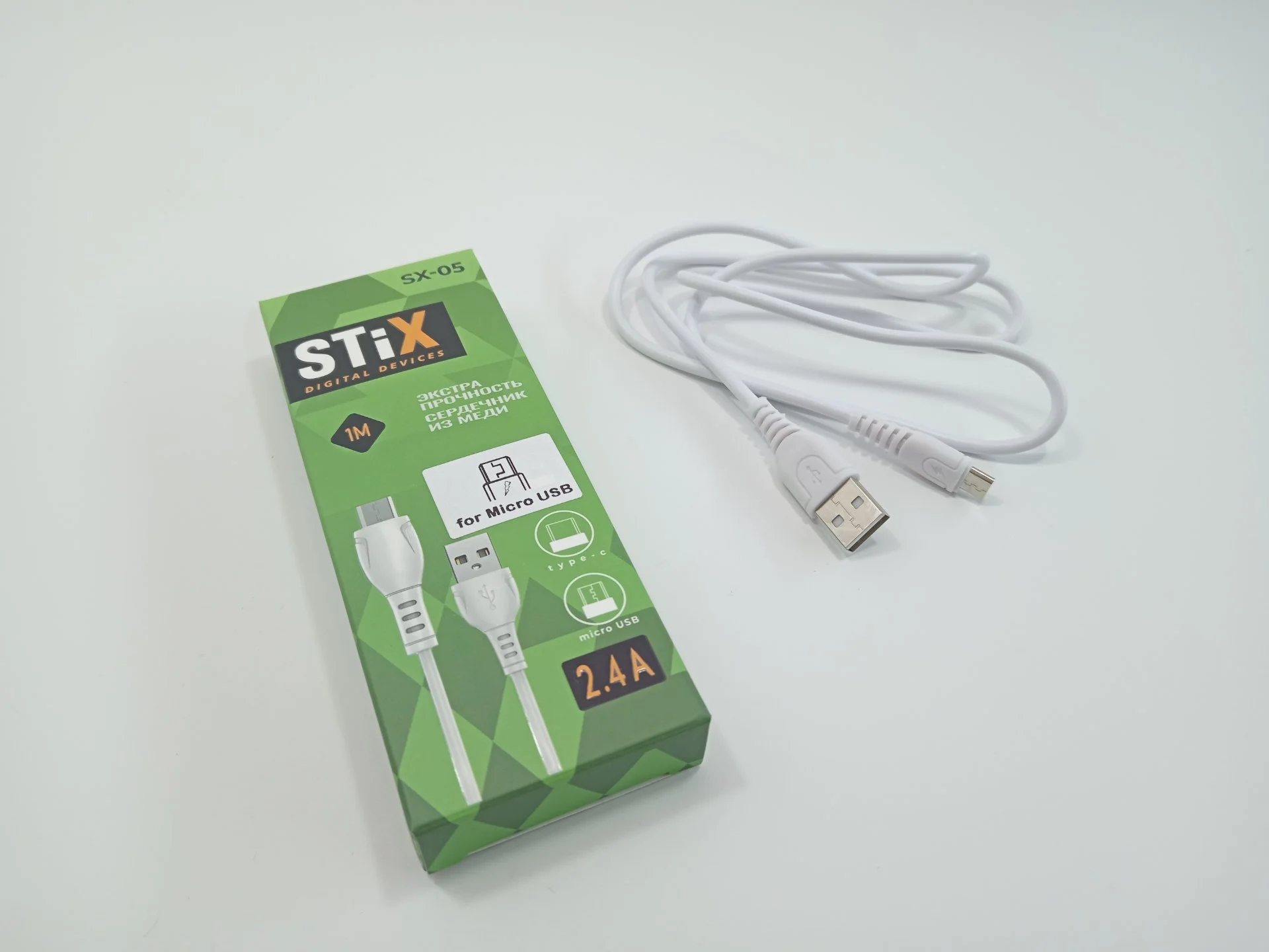 Кабель для телефонов type c / micro usb оптом - миниатюра 2
