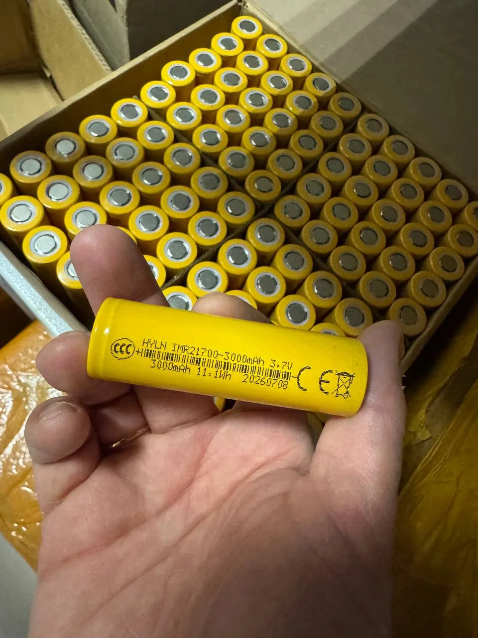 Аккумулятор 21700 3000mah оптом - миниатюра 2