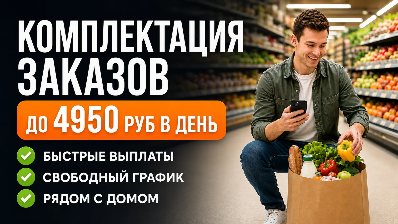 Срочно требуется Комплектовщик в г. Шушары - изображение 1
