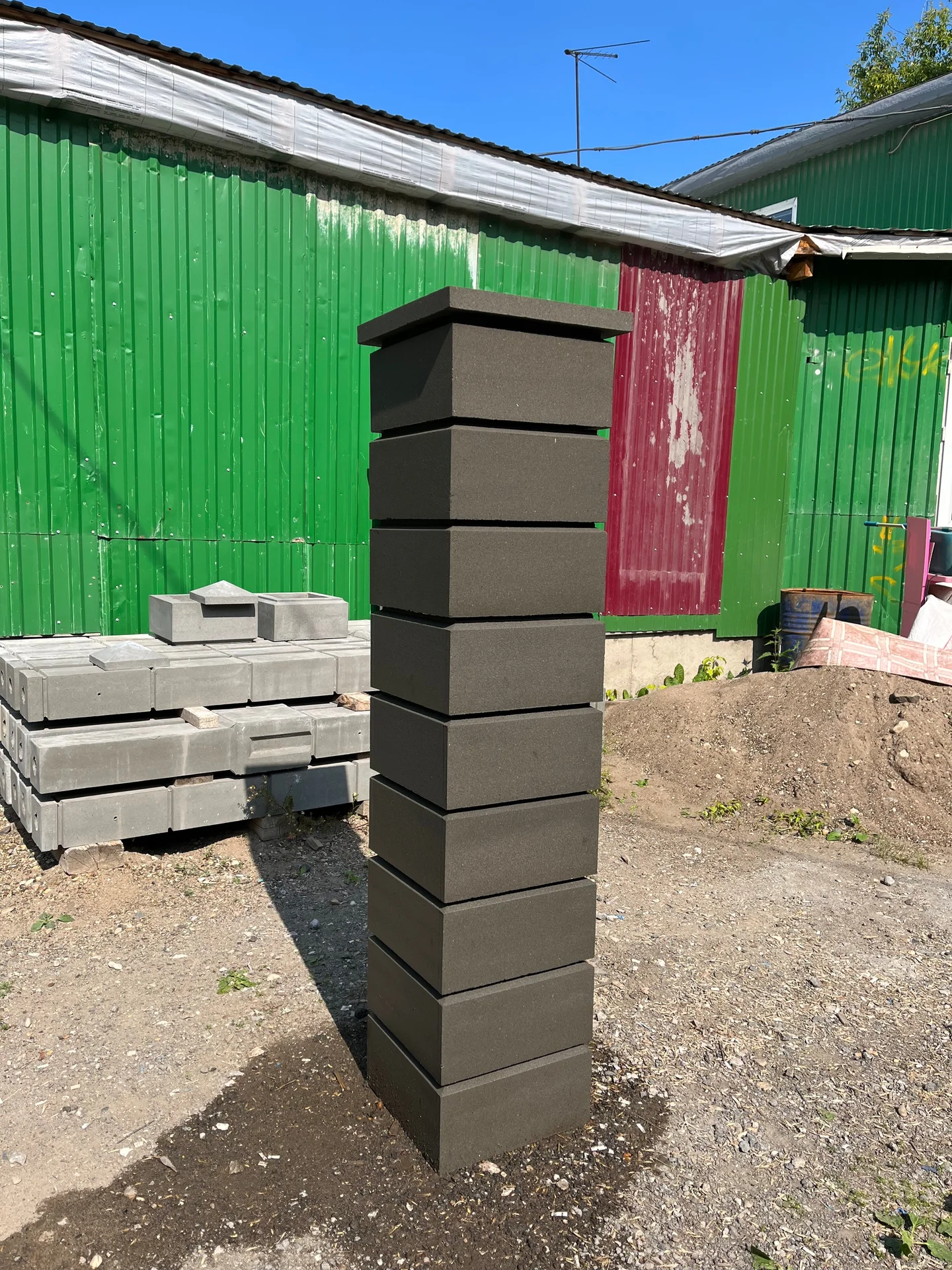 Бетонные блоки для забора 400x400 - миниатюра 11