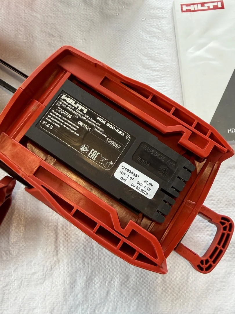 Аккумуляторный дозатор HILTI HDE 500-A22 - миниатюра 4