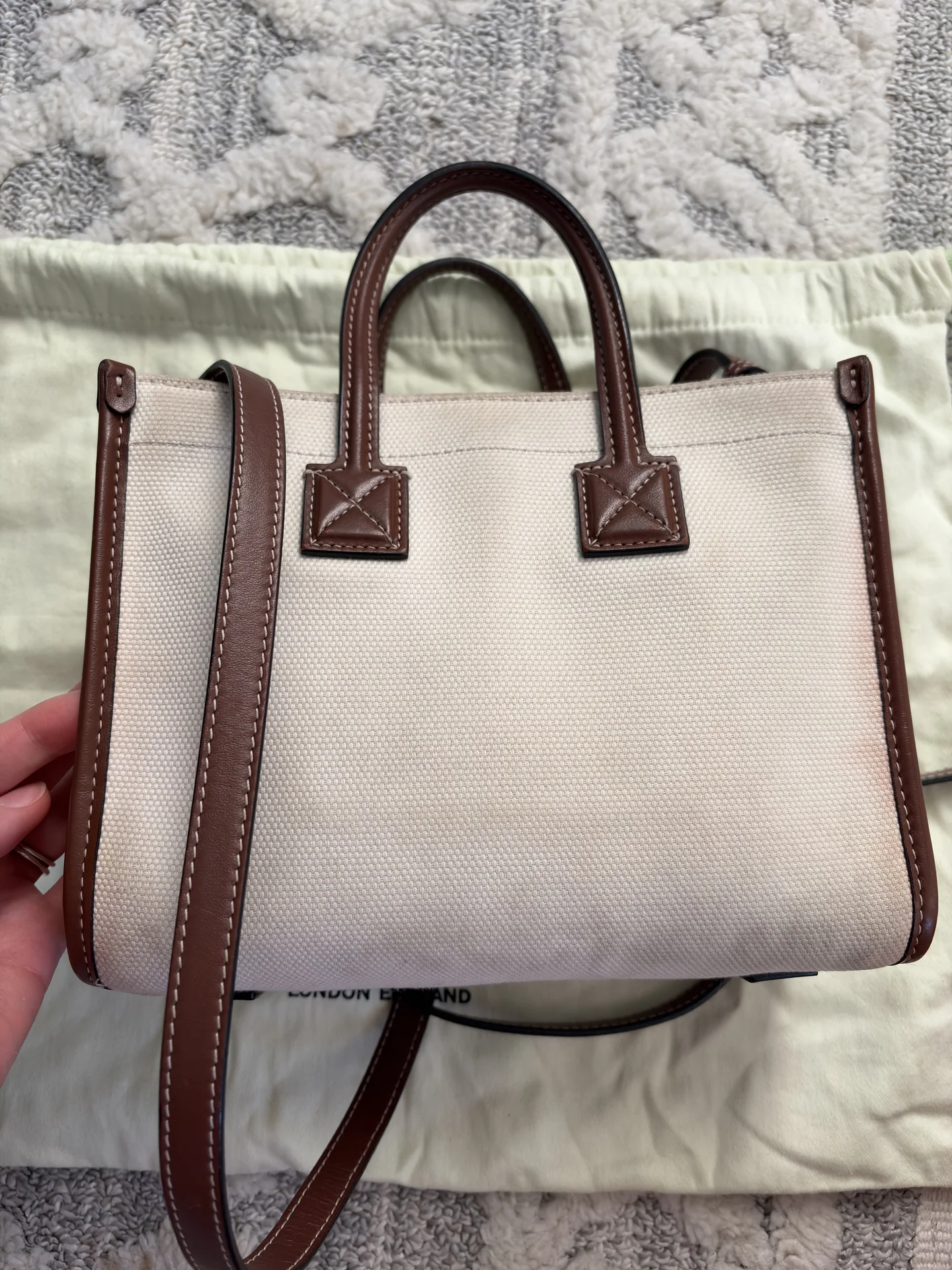 Сумка Burberry Freya mini - миниатюра 7