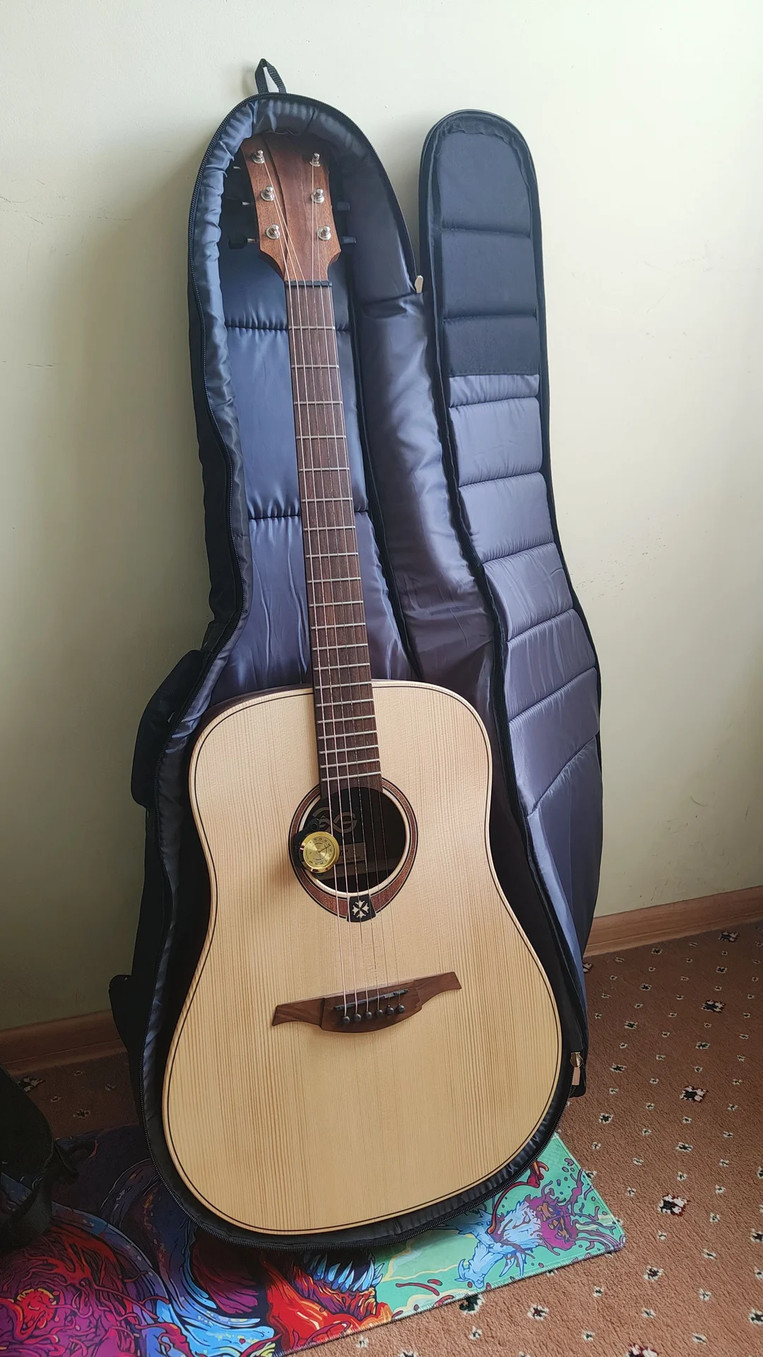 Акустическая гитара LAG T70D-NAT - миниатюра 3