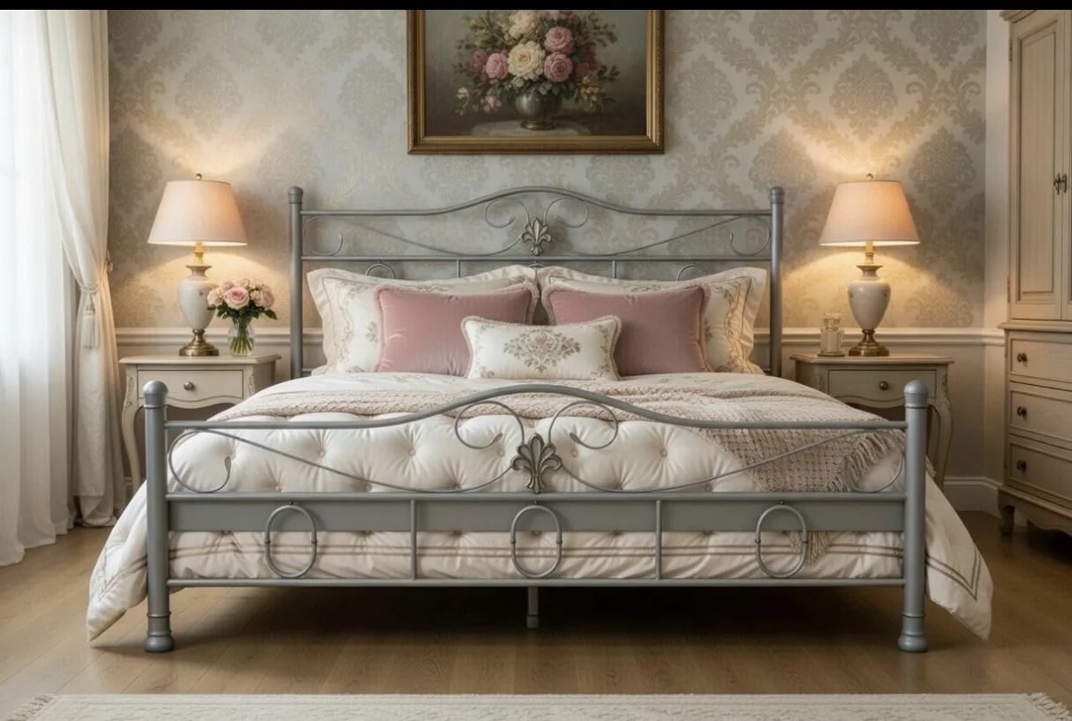 Кровать 180*200 кованная - миниатюра 4