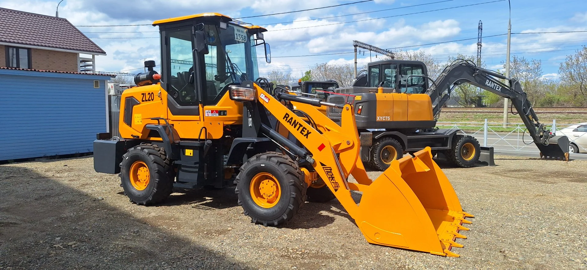Фронтальный погрузчик Rantex ZL20 - миниатюра 2