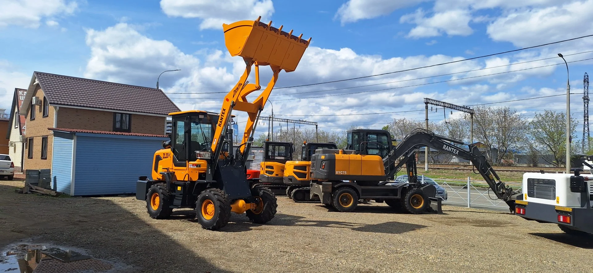 Фронтальный погрузчик Rantex ZL20 - миниатюра 3