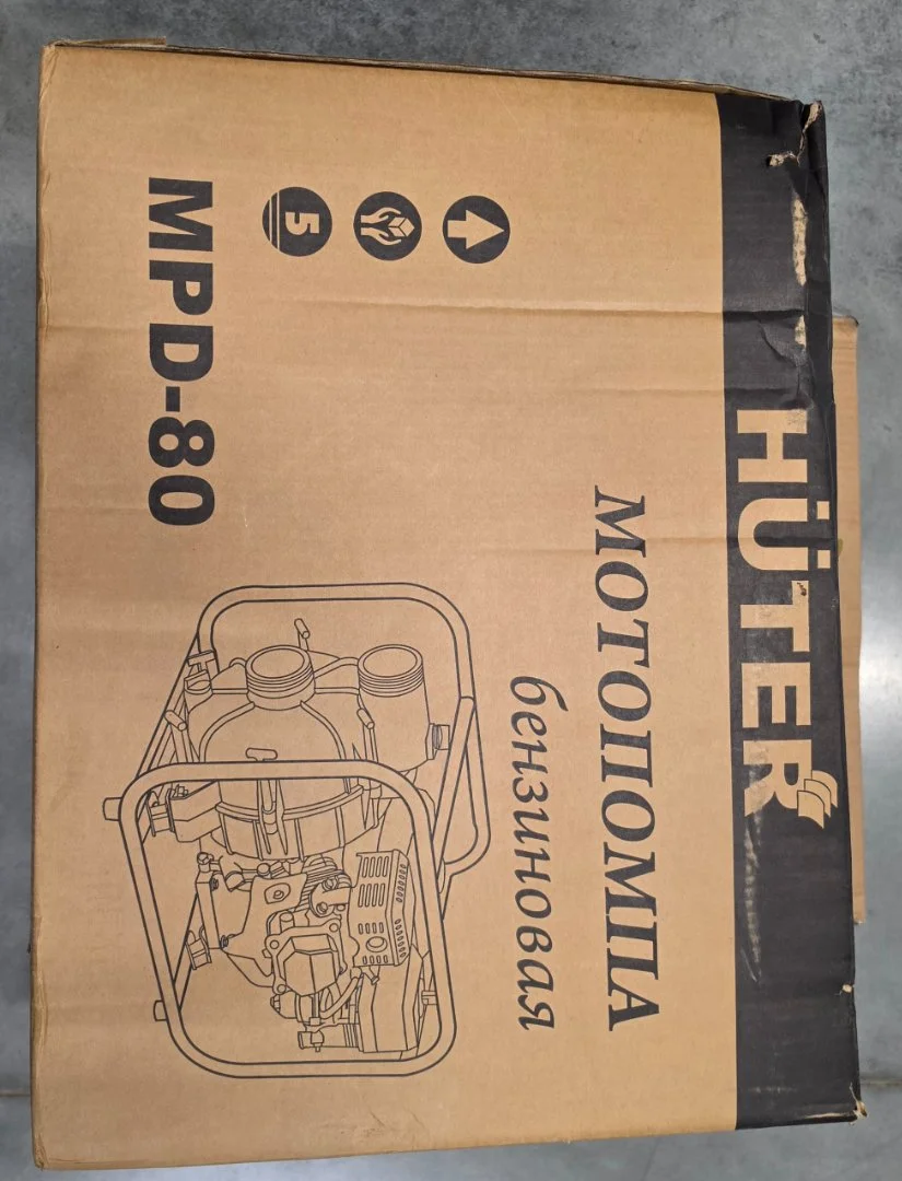 Мотопомпа Huter mpd 80 - миниатюра 2