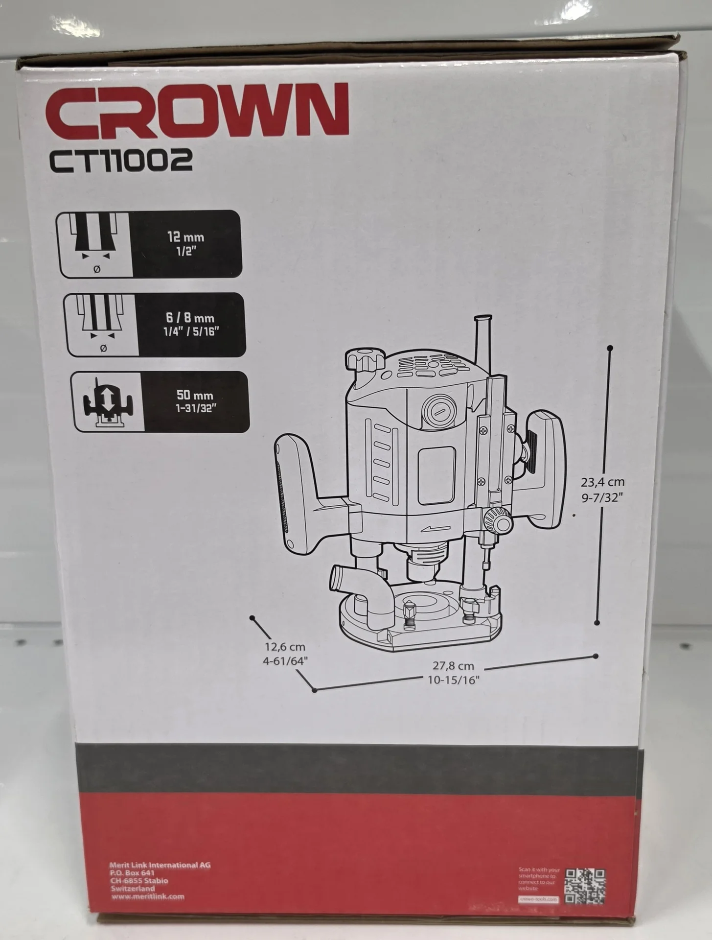 Фрезер CROWN CT11002 1400Вт - миниатюра 3
