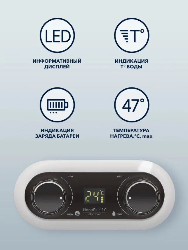 Колонка газовая Electrolux GWH 12 NanoPlus 2.0 - миниатюра 3